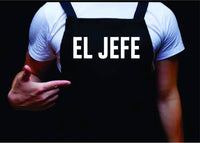 Dabbledown El Jefe, Manly Apron, Funny BBQ Apron for Men, Men’s Apron for Grilling Gifts for Men, Grilling Apron, Boss, Boss Apron
