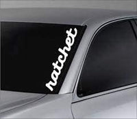 Dabbledown Decals Ratchet Version 101 Car Truck Window Windshield Lettering Decal Sticker Decals Stickers