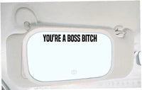 Dabbledown You're A Boss Bitch Funny Car Auto Vinyl Decal Sticker Art Graphic Sticker