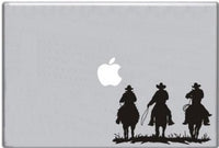Dabbledown Three Horse Riders Riding Into Sunset Decal for MacBook Sticker Laptop Computer