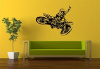 Dirtbike Dirt Bike Version DD112 Wall Vinyl Decal Sticker Decal Stickers Motocross X Games MX Motorcycle