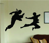 Kung Fu Decal Sticker Wall Boy Girl Teen Child Sport Fight