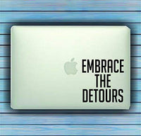 Dabbledown Decals Embrace The Detours Car Window Windshield Lettering Decal Sticker Decals Stickers