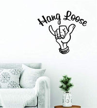 Dabbledown Hang Loose Shaka Hand, Wall Decal, Wall, Decal, Sticker, Decals, Stickers, Mural, Kid, Boy, Teen, Room
