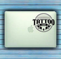 Dabbledown Decals Tattoo Studio Car Window Windshield Lettering Decal Sticker Decals Stickers