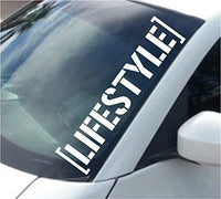 Dabbledown Large Lifestyle Version DD102 Car Truck Window Windshield Lettering Decal Sticker Decals Stickers