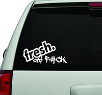 Fresh as FK JDM Car Truck Window Windshield Lettering Decal Sticker