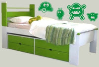 Funny Cartoon Monsters Wall Decal Sticker Vinyl Kid Kids Room Boy Girl Cute