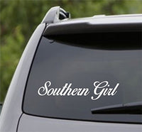 Dabbledown Decals Southern Girl Small Version Car Window Windshield Lettering Decal Sticker Decals Stickers Girl JDM Drift