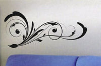 Nice Floral Design Decal Sticker Wall Modern Beautiful