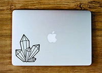 Dabbledown Decals Crystals Crystal Cluster Laptop Version Car Window Windshield Lettering Decal Sticker Decals Stickers