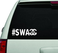 Hashtag Swag JDM Car Truck Window Windshield Lettering Decal Sticker