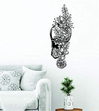 Dabbledown Nature Lightbulb with Flowers, Wall Decal, Wall, Decal, Sticker, Decals, Stickers, Mural, Kid, Boy, Teen, Room