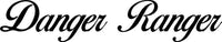 Dabbledown Danger Ranger Version Black DD201 Lowrider Car Truck Window Windshield Lettering Decal Sticker Decals Stickers Drift Dub Lowered JDM Fresh Detailed Stance Fitment 4x4 