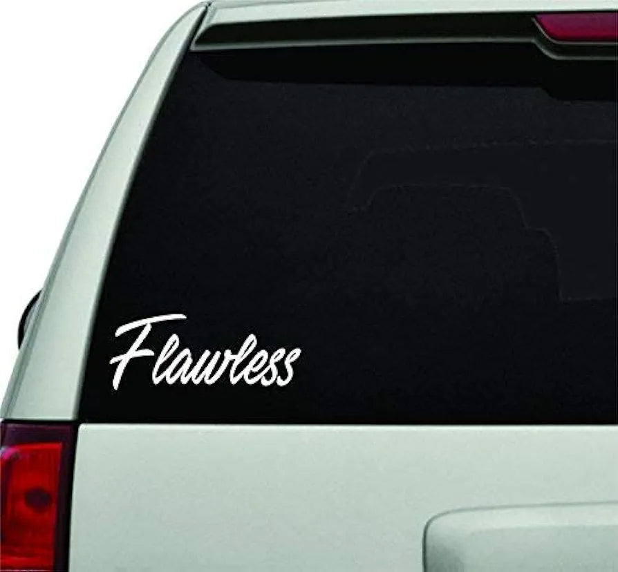 Flawless Small Version DD101 Car Truck Window Windshield Lettering Decal Sticker Decals Stickers JDM Drift Dub Lowered JDM Fresh Detailed Stance Fitment 4x4 Truck