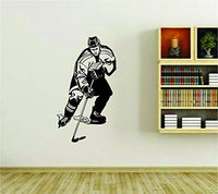 Dabbledown Ice Hockey Player Version DD149 Decal Sticker Winter Sports Wall Mural Kid Boy Teen Room hockey04