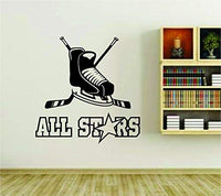 Dabbledown Ice Hockey Allstar Logo Version DD101 Decal Sticker Winter Sports Wall Mural Kid Boy Teen Room Canada hockey02