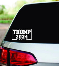 Dabbledown Trump 2024 Politics Funny Car Auto Vinyl Decal Sticker Art Graphic Sticker