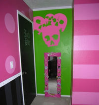 Skulls Wall Decal Sticker Skull Punk Teen Goth Kid Room Art Decor