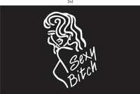 Sexy Bitch Vinyl Decal Sticker Window Car Truck Van Suv
