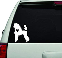 Poodle Love Dog Breed White Version Car Window Windshield Lettering Decal Sticker Decals Stickers