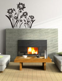 Spring Meadow Wall Decal Mural Sticker Flowers Flower