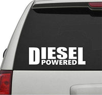 Diesel Powered Version DD101 Car Truck Window Windshield Lettering Decal Sticker Decals Stickers