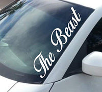 Dabbledown The Beast Version DD101 Lowrider Car Truck Window Windshield Lettering Decal Sticker Decals Stickers Drift Dub Lowered JDM Fresh Detailed Stance Fitment 4x4