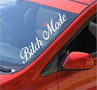 Dabbledown Bitch Mode Large Version DD101 Car Truck Window Windshield Lettering Decal Sticker Decals Stickers