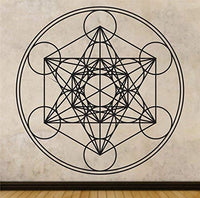 Metatrons Cube Version DD101 Vinyl Wall Decal Sticker Car Window Truck Decals Stickers