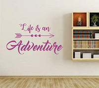 Life is an Adventure Version 101 Wall Vinyl Decal Sticker Art Graphic