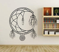Dabbledown Half Moon Dreamcatcher Boho Design Wall Vinyl Decal Sticker Art Graphic Sticker
