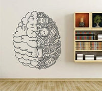 Dabbledown Mechanical Brain Medical Steampunk Design Wall Vinyl Decal Sticker Art Graphic Sticker
