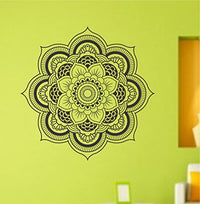 Mandala Menhdi Flower Pattern Large Version DD101 Vinyl Wall Decal Sticker Art Sports Football LMBRDITROPHY