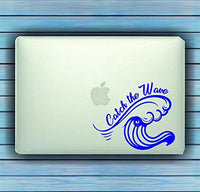 Dabbledown Decals Catch The Wave Car Window Windshield Lettering Decal Sticker Decals Stickers
