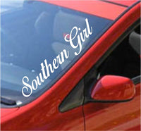 Dabbledown Decals Southern Girl DD901 Large Car Truck Window Windshield Lettering Decal Sticker Decals Stickers