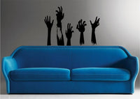 Dabbledown Zombie Hands Set Wall Decal Sticker Wall Vinyl Mural