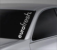 Dabbledown Decals Euro Fresh DD901 Car Truck Window Windshield Lettering Decal Sticker Decals Stickers