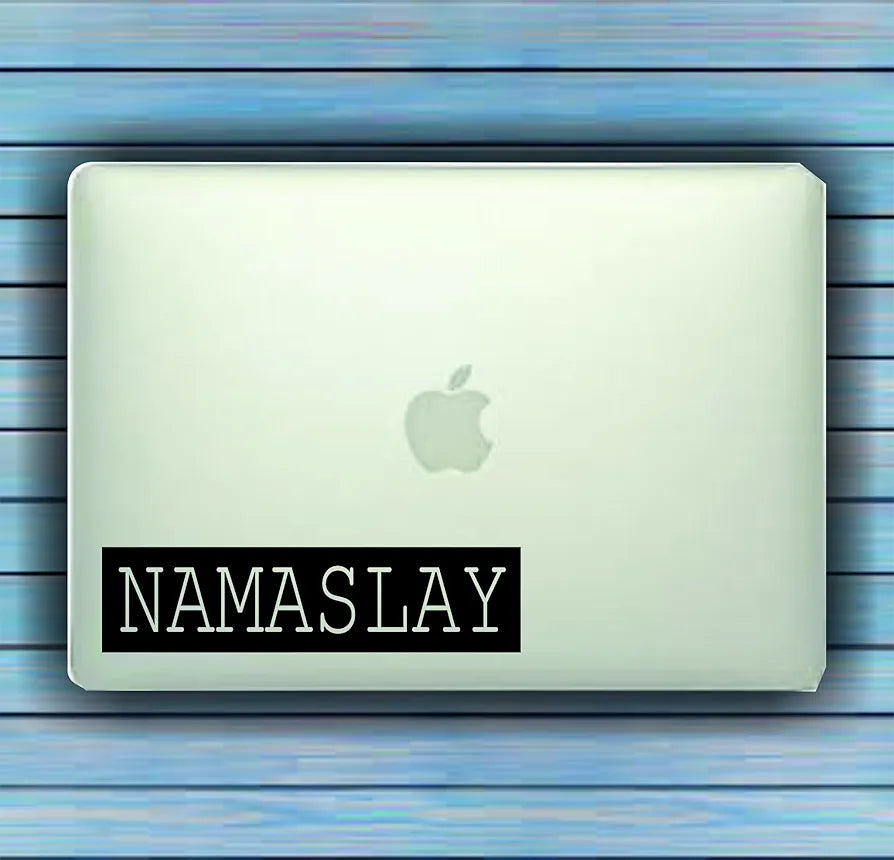 Dabbledown Namaslay Small Version Car Window Windshield Lettering Decal Sticker Decals Stickers Girl JDM Drift