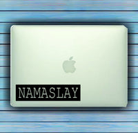 Dabbledown Namaslay Small Version Car Window Windshield Lettering Decal Sticker Decals Stickers Girl JDM Drift