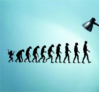 Evolution Decal Sticker Wall Decal Art