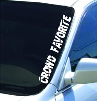 Dabbledown Crowd Favorite Version DD101 Lowrider Car Truck Window Windshield Lettering Decal Sticker Decals Stickers Drift Dub Lowered JDM Fresh Detailed Stance Fitment 4x4