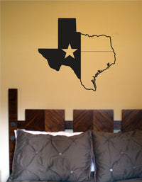 State of Texas Star Vinyl Wall Decal Sticker Decals Stickers