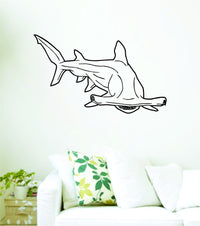 Dabbledown Decals Shark Version 209 Hammerhead Decal Sticker Wall boy Girl Teen Child