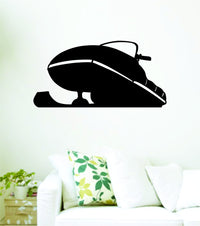 Dabbledown Decals Snowmobile Snow Equipment Version 202 Decal Sticker Wall Boy Girl Teen Child snomo1