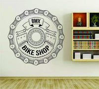 Dabbledown Bicycle Service and Gear Logo - Bike - BMX - Quote Wall Vinyl Decal Sticker Art Graphic Sticker