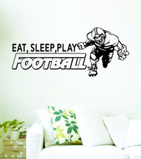 Dabbledown Decals Eat Sleep Play Football Version 201 Decal Sticker Wall Boy Girl Teen Child