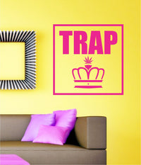 Dabbledown Trap Queen Hot Pink Wall Decal Sticker Car Window Truck Decals Stickers Vinyl