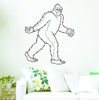Dabbledown Decals Bigfoot Version 102 Sasquatch Decal Sticker Wall Boy Girl Teen Child ES5Bigfoot01bw