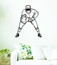 Dabbledown Decals Baseball Player Version 504 Mascot Team College High School Decal Sticker Wall Boy Girl Teen Child Baseball05SM3bw